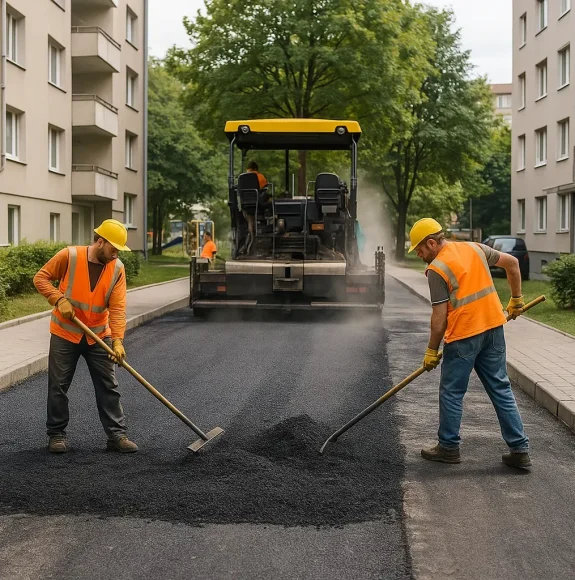 асфальтирование дворов