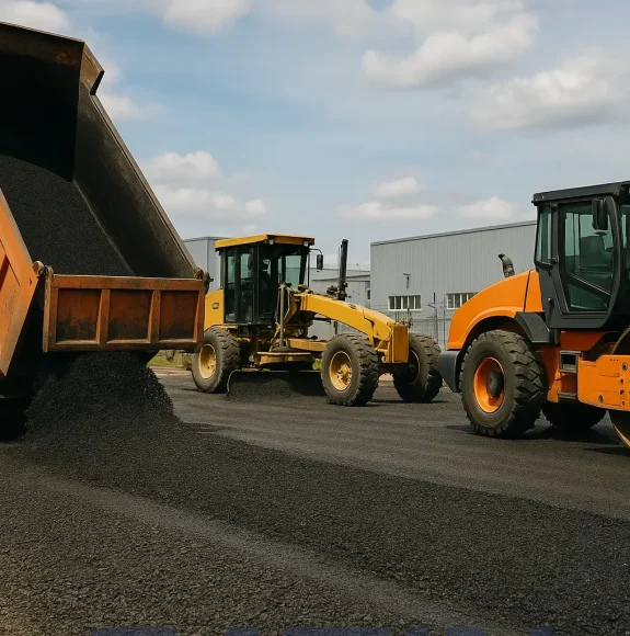 емонт дорог асфальтовой крошкой