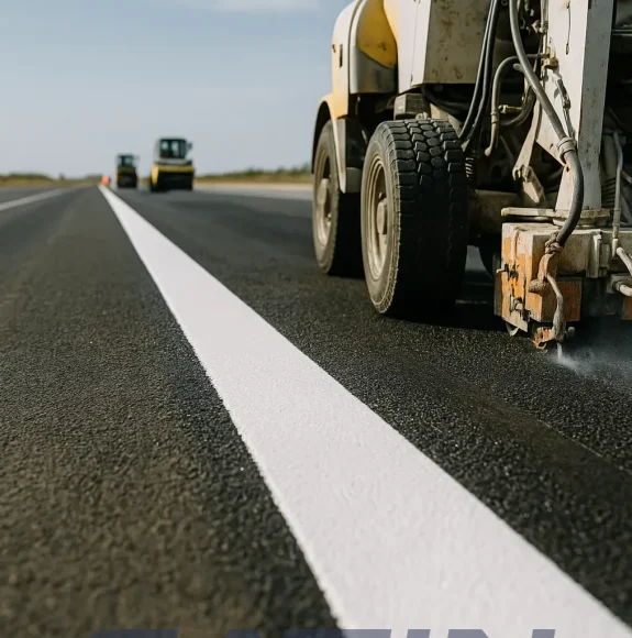 Нанесение и обновление дорожной разметки