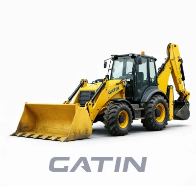 Погрузчики с обратной лопатой